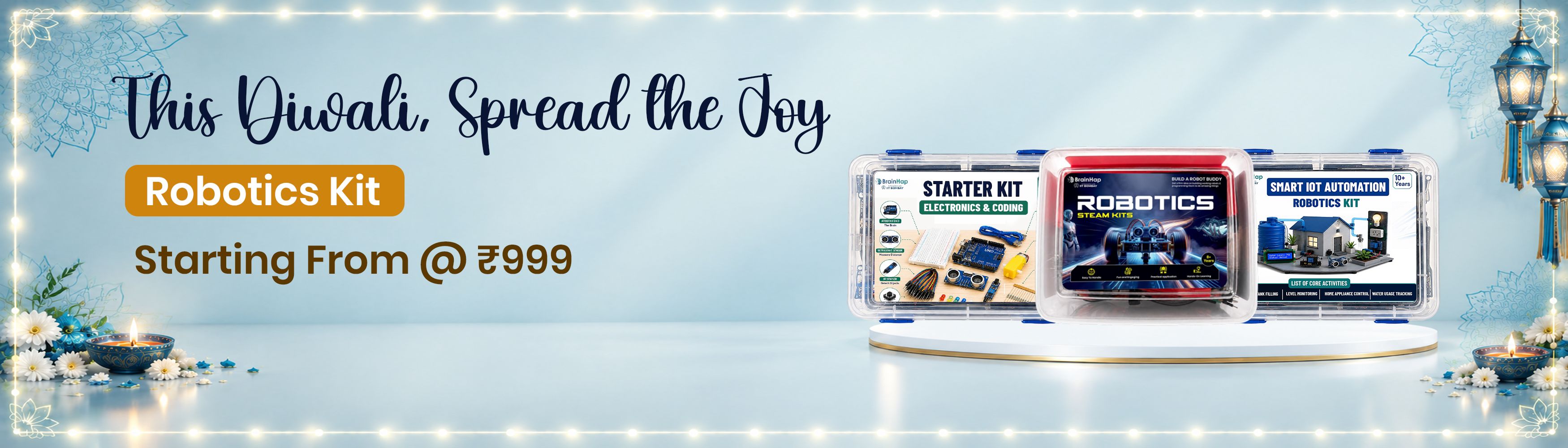 This Diwali, Spread the Joy - Robotics Kit starting from ₹999